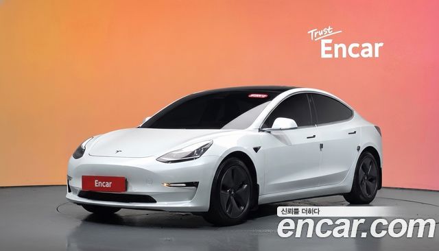 Tesla Model 3 из Кореи Encar