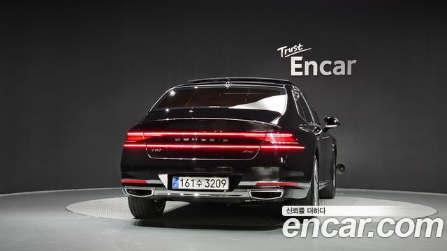 Genesis G90 Gasoline 3.5 Turbo e-S/C AWD LWB — пробег 39 522 км — фото 4 из 5