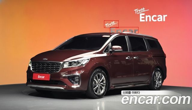 Kia Carnival из Кореи Encar