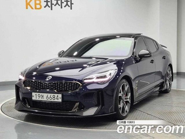 Kia Stinger из Кореи Encar