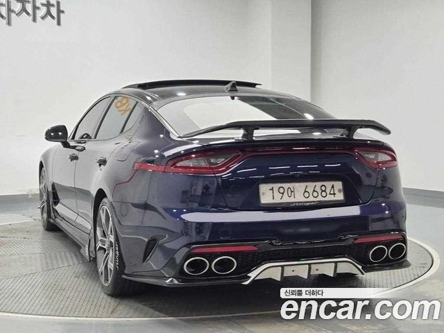 Kia Stinger из Кореи Encar