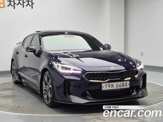 Kia Stinger из Кореи Encar