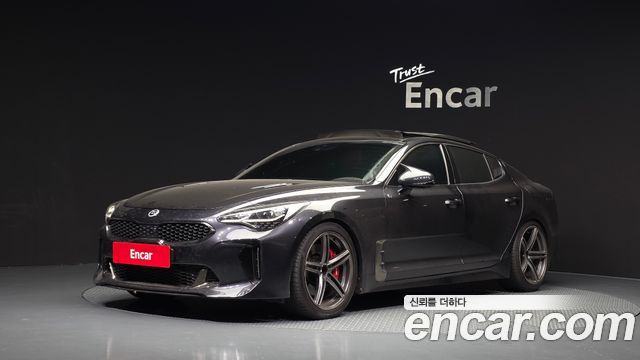 Kia Stinger из Кореи Encar