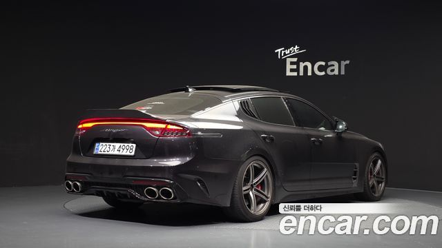 Kia Stinger из Кореи Encar