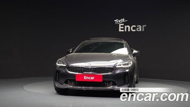 Kia Stinger из Кореи Encar