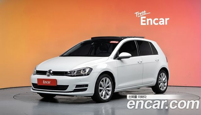 Volkswagen Golf из Кореи Encar