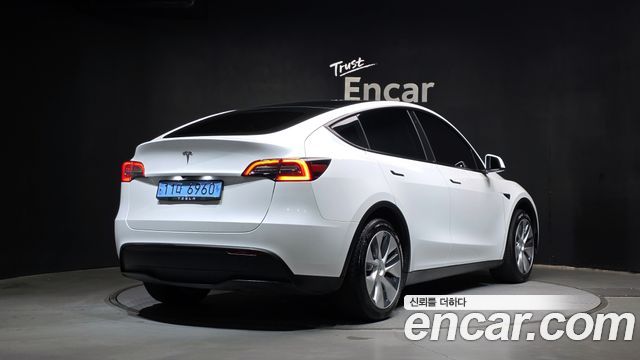 Tesla Model Y из Кореи Encar