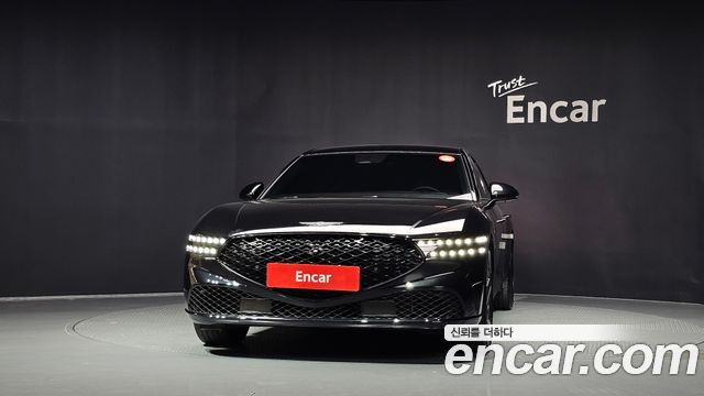 Genesis G90 Gasoline 3.5 Turbo e-S/C AWD Black — пробег 50 248 км — фото 3 из 5