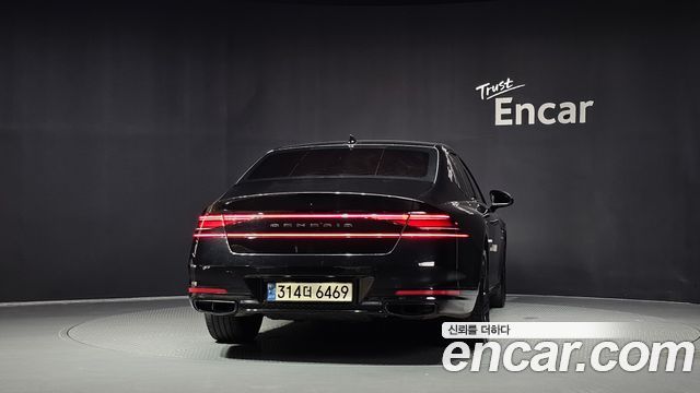 Genesis G90 Gasoline 3.5 Turbo e-S/C AWD Black — пробег 50 248 км — фото 4 из 5
