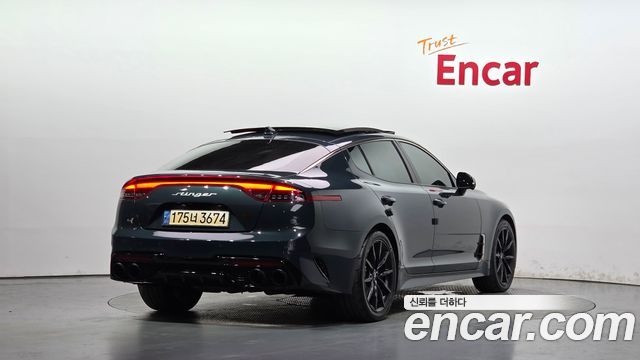 Kia Stinger из Кореи Encar