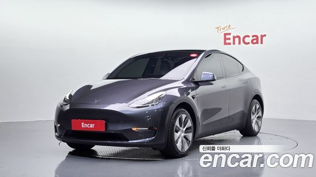 Tesla Model Y из Кореи Encar