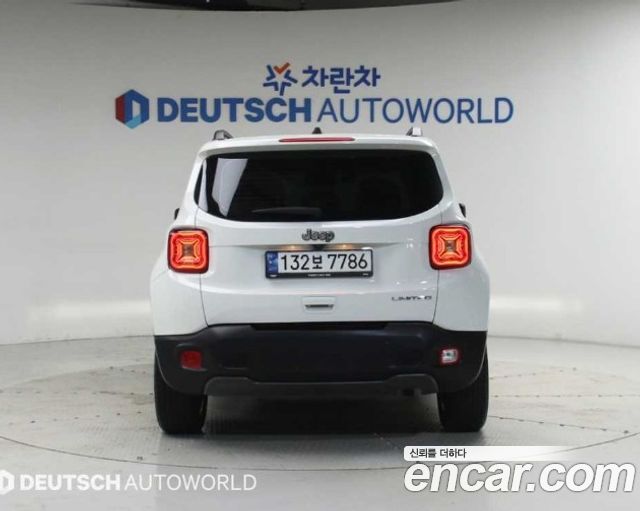 Jeep Renegade из Кореи Encar