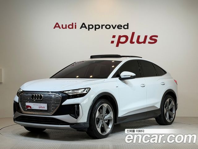Audi Q4 e-tron 45 Premium Sportback — пробег 4 591 км — фото 1 из 5