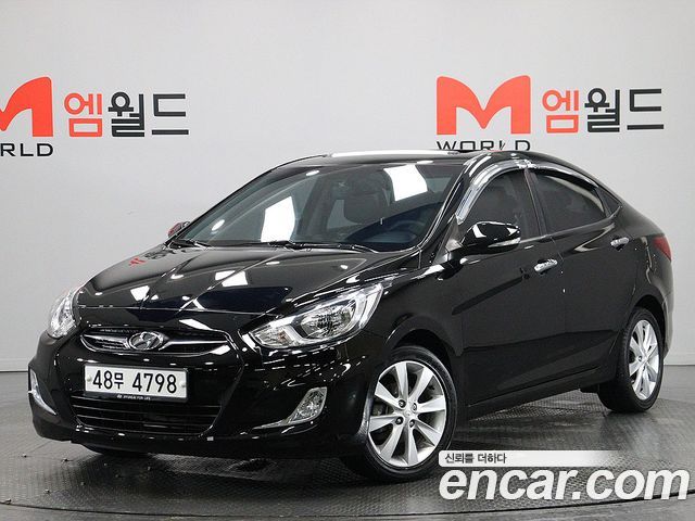 Hyundai Accent из Кореи Encar