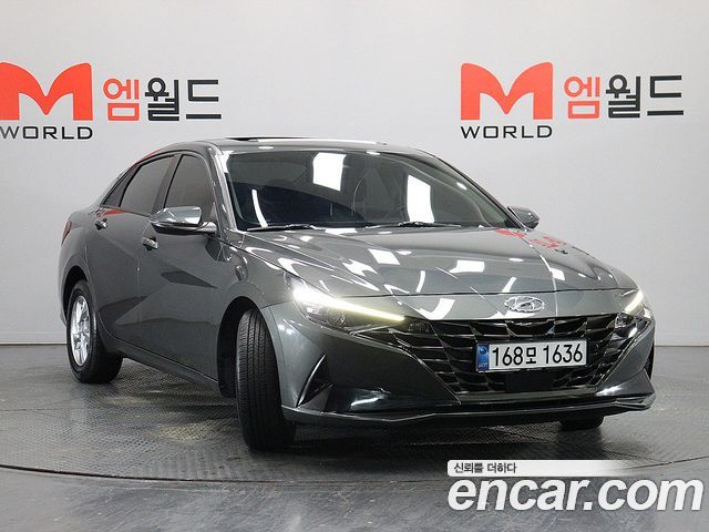 Hyundai AVANTE из Кореи Encar