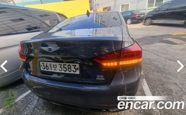 Genesis G80 из Кореи Encar
