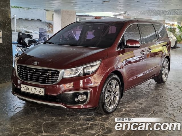 Kia Carnival из Кореи Encar