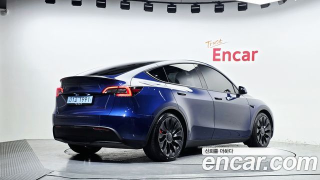 Tesla Model Y из Кореи Encar