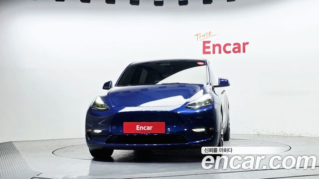 Tesla Model Y из Кореи Encar