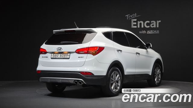 Hyundai Santafe Diesel(e-VGT) 2.0 2WD Premium — пробег 94 237 км — фото 2 из 5