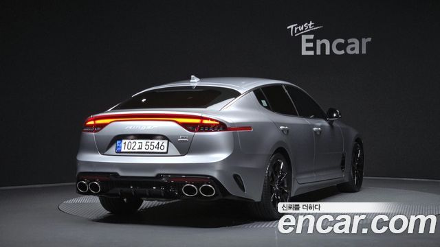 Kia Stinger из Кореи Encar