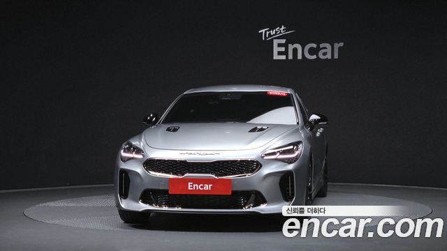 Kia Stinger из Кореи Encar