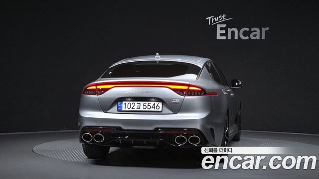 Kia Stinger из Кореи Encar