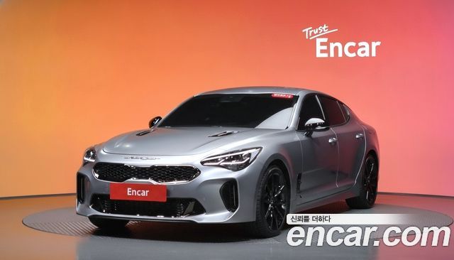 Kia Stinger из Кореи Encar