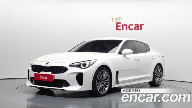 Kia Stinger из Кореи Encar