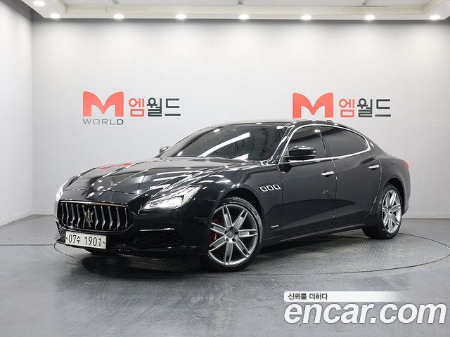 Maserati Quattroporte из Кореи Encar