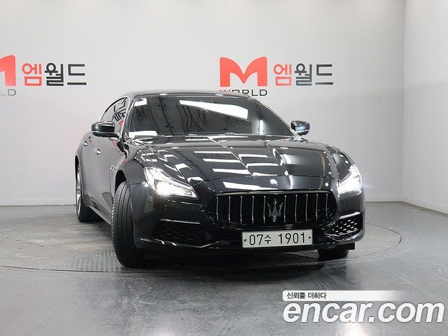 Maserati Quattroporte из Кореи Encar