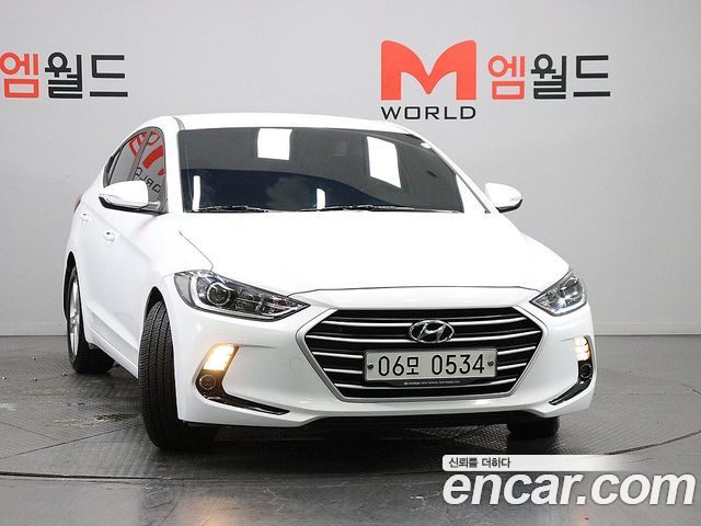 Hyundai AVANTE из Кореи Encar