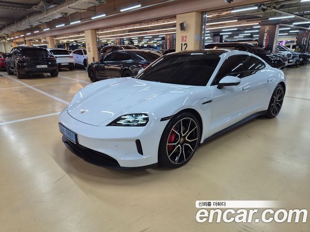 Porsche Taycan из Кореи Encar