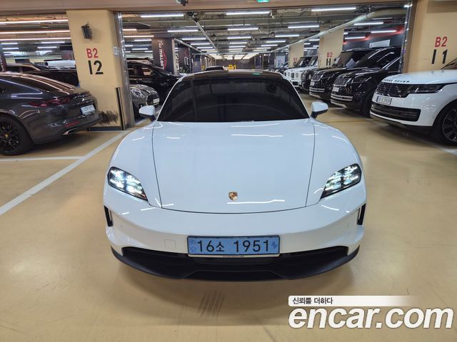 Porsche Taycan из Кореи Encar