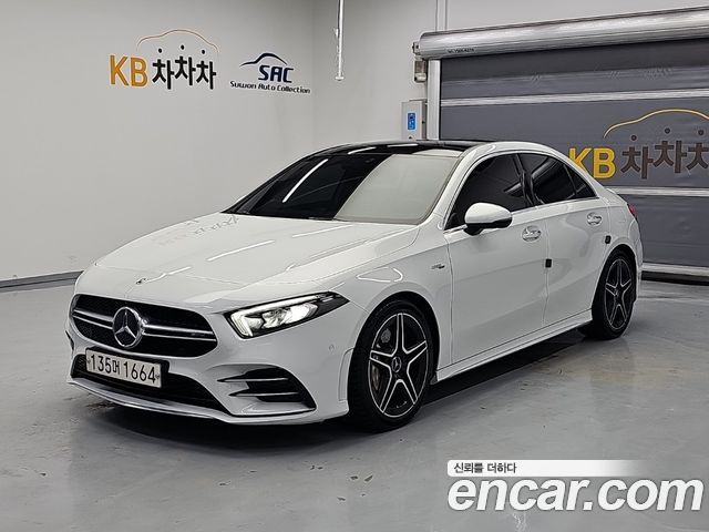 Mercedes-Benz A-Class AMG A35 4MATIC Sedan — пробег 74 602 км — фото 1 из 5