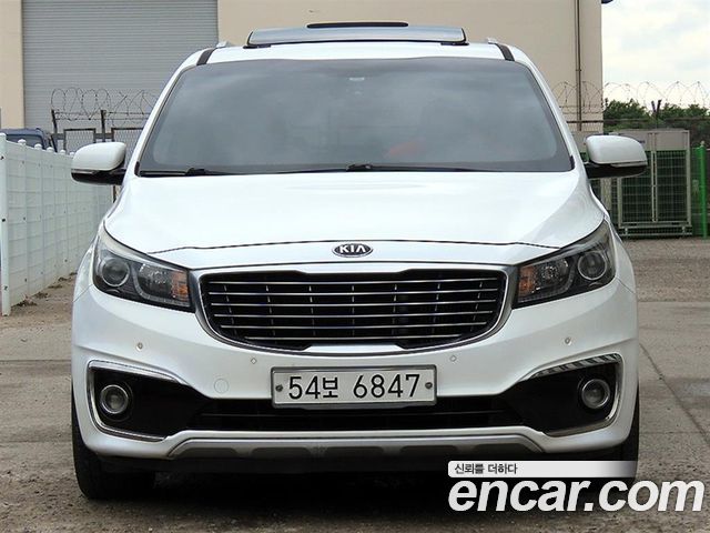 Kia Carnival из Кореи Encar