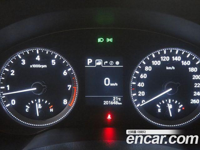 Hyundai Grandeur 3.0 LPI Taxi Example — пробег 201 640 км — фото 5 из 5