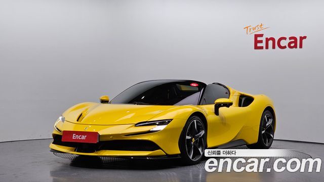 Ferrari SF90 из Кореи Encar