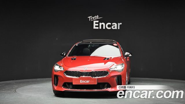 Kia Stinger из Кореи Encar