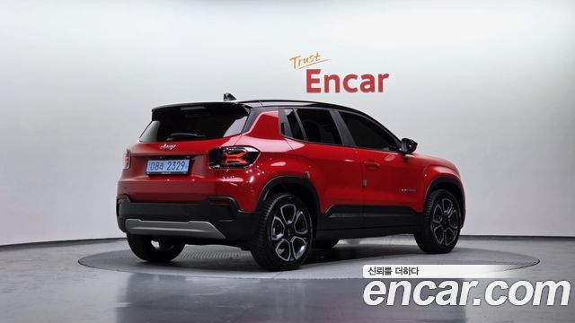 Jeep Avenger из Кореи Encar