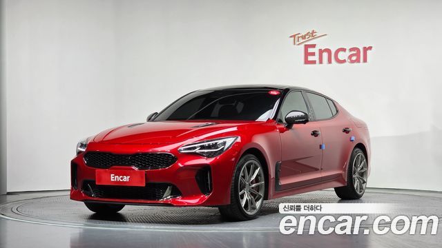 Kia Stinger из Кореи Encar