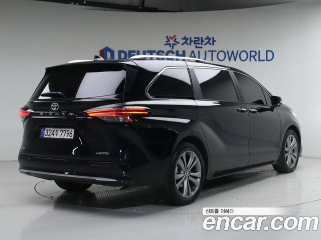 Toyota Sienna из Кореи Encar