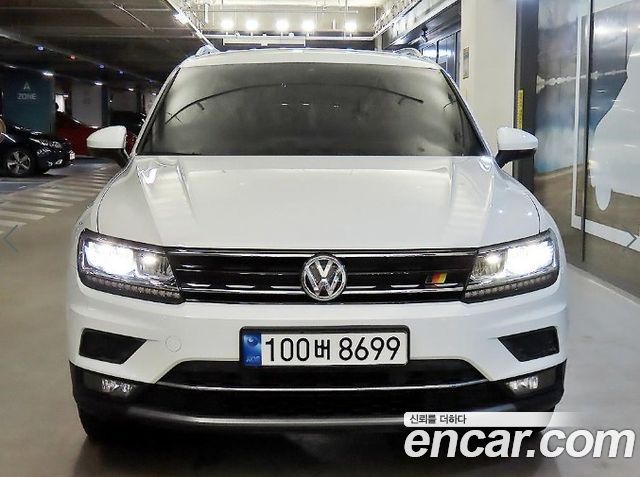Volkswagen Tiguan из Кореи Encar