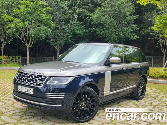 Land Rover Range Rover из Кореи Encar