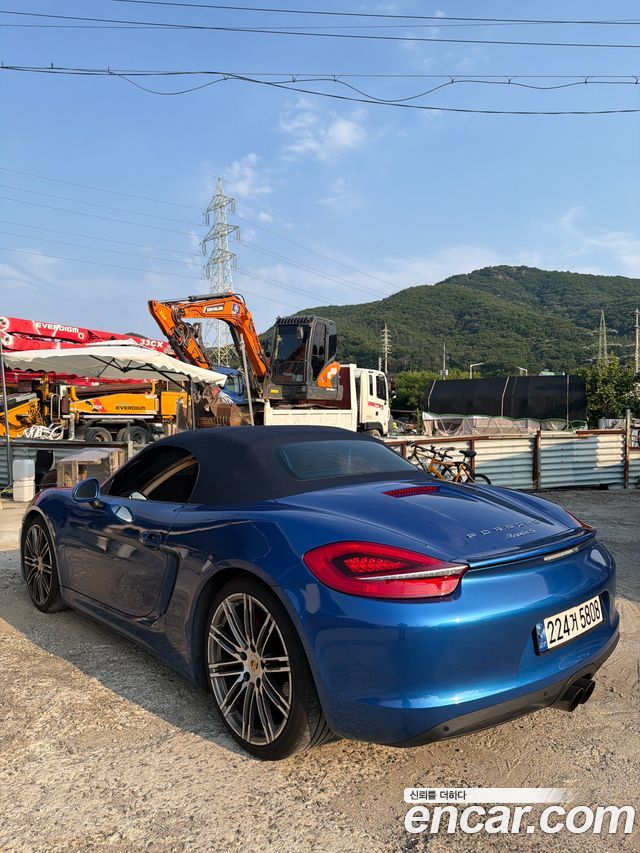 Porsche Boxster из Кореи Encar