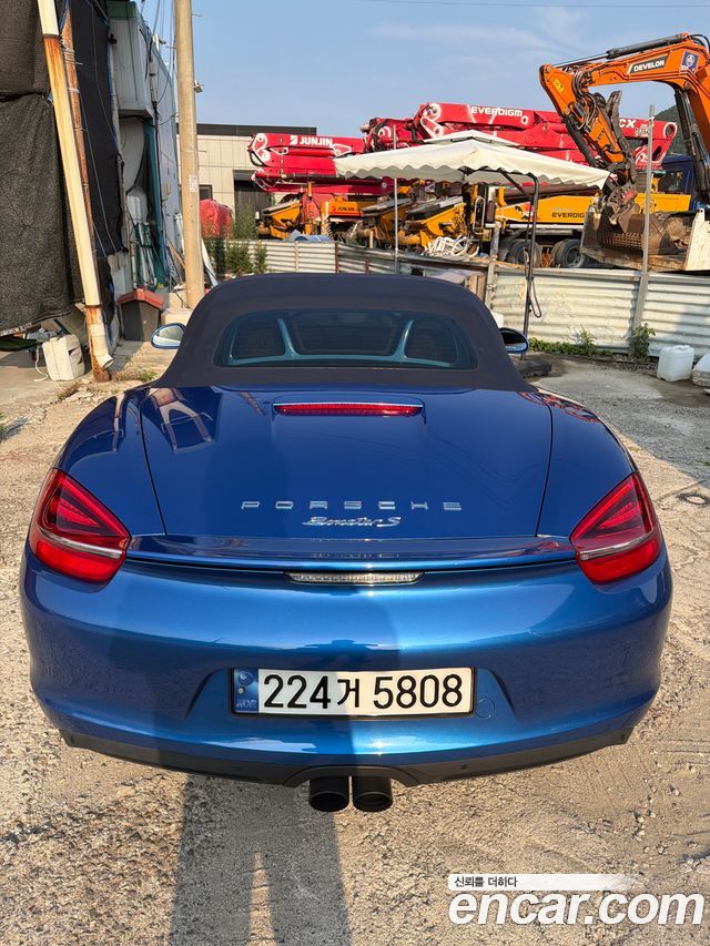 Porsche Boxster из Кореи Encar