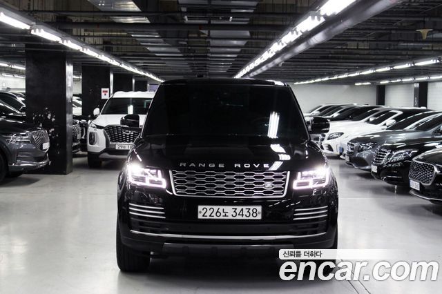 Land Rover Range Rover из Кореи Encar