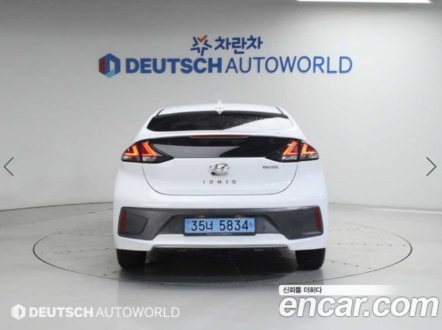 Hyundai Ioniq из Кореи Encar