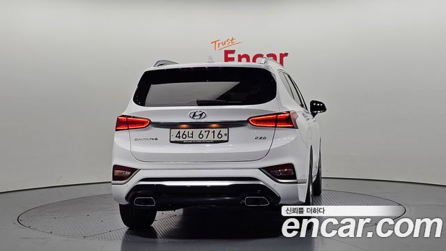 Hyundai Santafe Diesel 2.2 2WD Inspiraition — пробег 72 885 км — фото 4 из 5