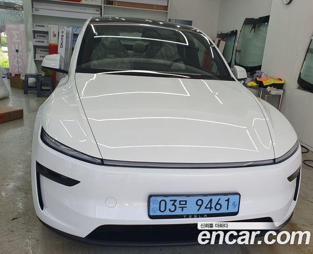 Tesla Model Y из Кореи Encar